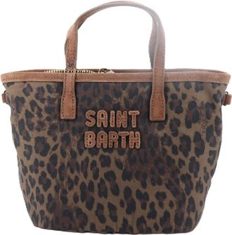 MC2 Saint Barth Mini City Tote Bag - - Bags - Donna - Marrone - ONE SIZE