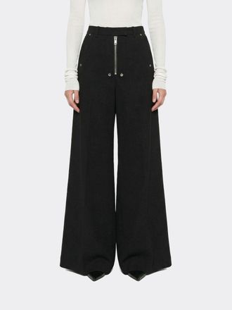 Rick Owens Pantaloni a zampa Rick Owens in lana