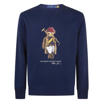 Polo Ralph Lauren Hoodies & sweatvesten, Heren, Blauw, XL, Sweatshirts