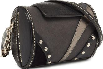 Tod's Schoudertas met studs - Zwart