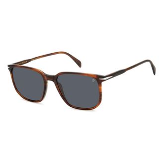Eyewear by David Beckham Premium Stijl Bril met Topkwaliteit Service - Heren - Zonnebrillen - Bruin - 55 MM - Accessoires
