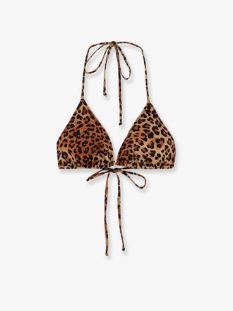 MC2 Saint Barth Top bikini Leah in nylon con motivo animalier - MC2 SAINT BARTH - gender_Woman