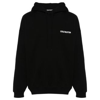 Cole Buxton Logo-print Cotton Hoodie