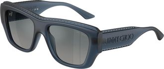 Jimmy Choo London JC6003U 50906I Womens Sunglasses Blue Size 54