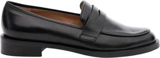 Parall&egrave;le Parallele - Baker Loafer - Dames - Schoenen - Zwart - Maat: 36 1/2 EU Leer