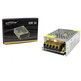 Trade Shop Trade Shop Traesio - Trade Shop - Alimentatore Stabilizzato 12v 5 A Switch Trasformatore 60 Watt Top Quality S-5aa