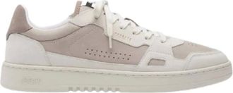 Axel Arigato Sneakers, male, White, 9 UK, Vintage-modern Dice Lo Trainers Taupe/Off White