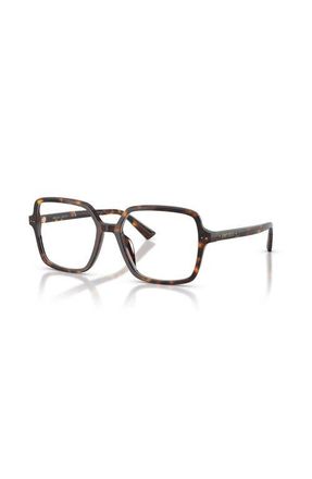 Jimmy Choo London 53mm Square optical glasses in Tortoise at Nordstrom