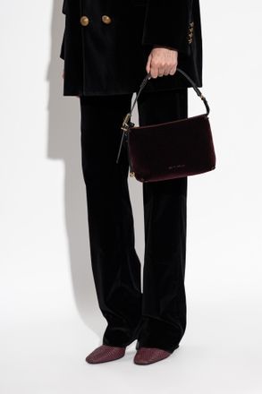 Etro Velvet Bag, Womens, Burgundy