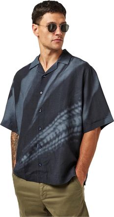 HUGO BOSS Lapisy-overhemd voor heren (Donkerblauw)