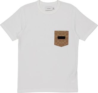 Coach Organic Cotton Short Sleeve T-Shirt, Size X-Small