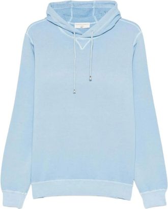 FILIPPO DE LAURENTIIS Felpa con cappuccio in cotone - - Sweatshirts & Hoodies - Uomo - Blu - S
