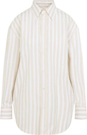 Saint Laurent Mujer, Blusas y Camisas, Beige, Talla: S