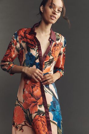 Bl^nk London Printed Buttondown Shirt Dress