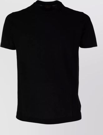 Zanone short sleeve crew neck jersey top