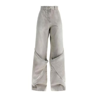 The Attico Donna, Jeans, Grigio, W28, new