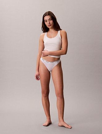 Calvin Klein Tanga Icon Logo