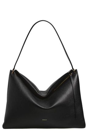 Wandler Penelope Leather Tote in Black Crust 3283 at Nordstrom