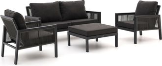 Manifesto Furniture Manifesto Alzano stoel-bank loungeset 4-delig