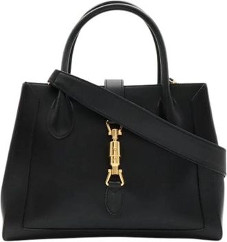Gucci Pre-owned Vintage Schoudertas - Dames - Vintage Handtas - Zwart - ONE Size - Leer - Vintage