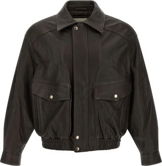 Dunst Jas - Heren - Bomber jackets - Bruin - M - Leer - Jassen