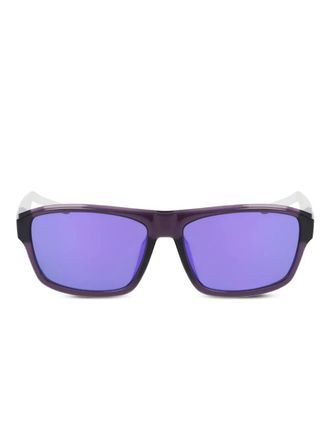 Nike Livefree mirror rectangle sunglasses - Purple
