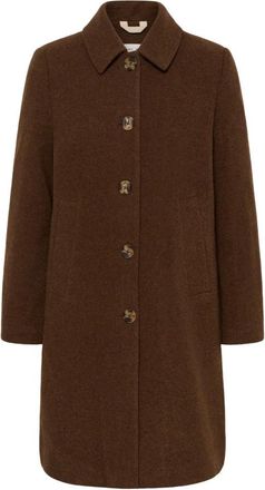 Part Two Single-Breasted Coats - Dames - Mantel - Bruin - XS - Jassen