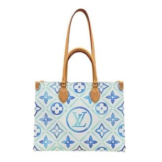 Louis Vuitton Pre-owned Plastic Draagtas - Dames - Vintage Shopper - Blauw - ONE Size - Vintage
