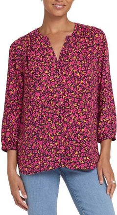 NYDJ Pintuck Top in Evangeline at Nordstrom, Size Xx-Small