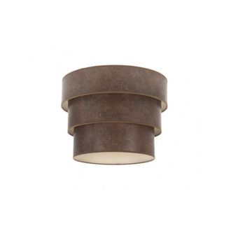 Fabrilamp Lampada a sospensione tripla smile e27 ruggine 40dx20dx26h