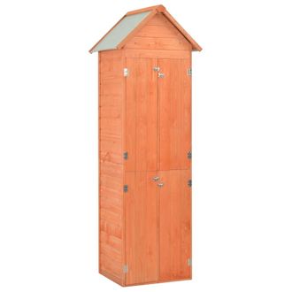 vidaXL Caseta De Almacenamiento De Jard&iacute;n De Madera 71x60x213 Cm Vidaxl