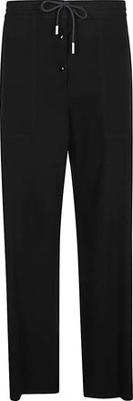The Row Drawstring Wool Trousers