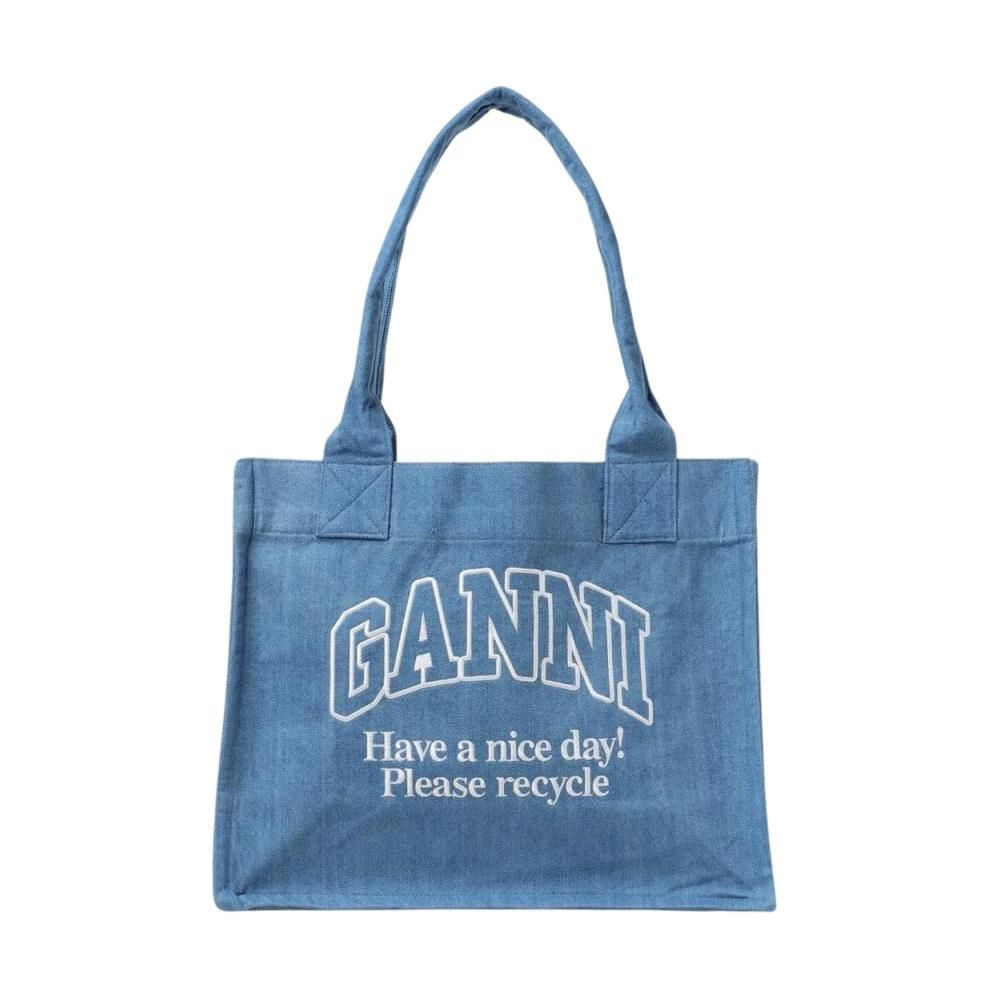 Ganni: Blue Handbags / Purses now up to −35% | Stylight