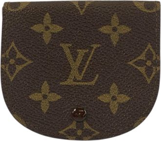 Louis Vuitton Monogram Brown Pvc Coin Purse/Coin Case (Pre-Owned)
