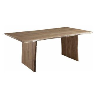 Massivmoebel24 tavolo da pranzo in legno di Acacia 180x100x76 acacia naturale laccato pure acacia 114
