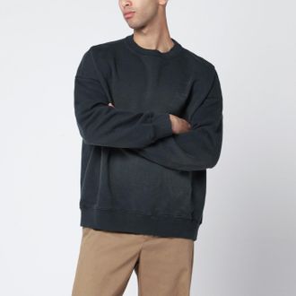 Golden Goose Distressed Faded Black Sweatshirt