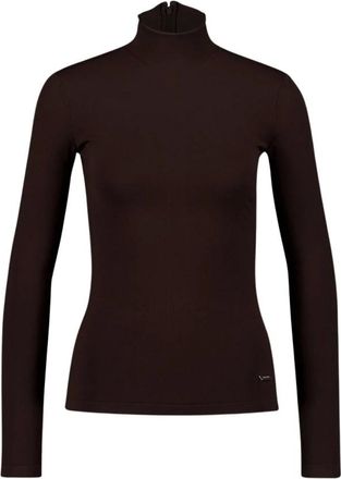 Ferragamo Dames, Tops, Bruin, Maat: L Jersey