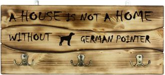 OEM Braco Alem&aacute;n De Pelo Corto: Percha Con Perro, Expositor De Medallas, Decoraci&oacute;n Del Hogar De Art-dog