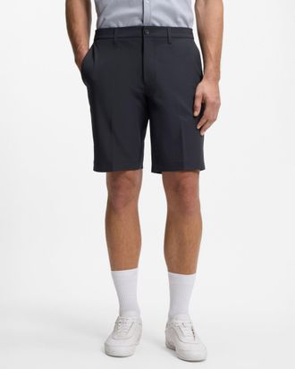 HUGO BOSS Mens Slim Fit Shorts in Dark Grey Recycled Material - Size EU 52 (Mens)