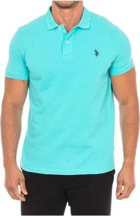 U.S.Polo Association Polo met korte mouwen - Heren - Polos - Blauw - XL - Katoen - Tops