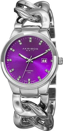 Akribos XXIV Akribos Xxiv Womens Diamond Watch