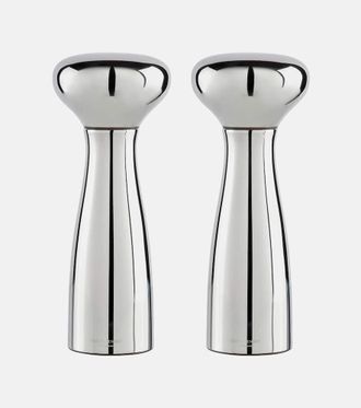 Georg Jensen Alfredo stainless steel salt and pepper grinders by Alfredo Häberli