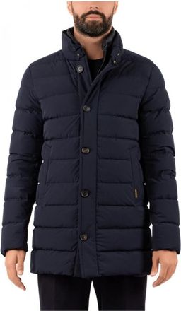 Hetreg&oacute; Stijlvolle Winterjas - Heren - Winterjassen - Blauw - L - Jassen