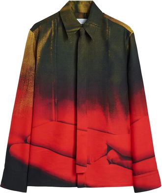 Jil Sander shirt with tie - Black