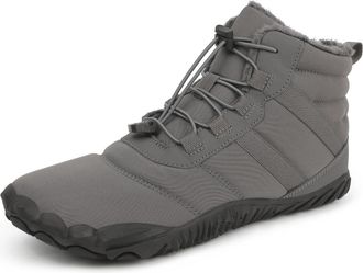 Generic Winter Boots for Women UK Couples Winter Lace up Shoes Warm Comfortable for Men and Women Thermal Insulated Waterproof Snow Boots Casual Cold Weather 