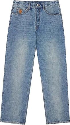 Billionaire Boys Club Astro Wide Leg Denim Pant - Heren - Loose Fit Jeans - Blauw - W34 - Denim - Jeans