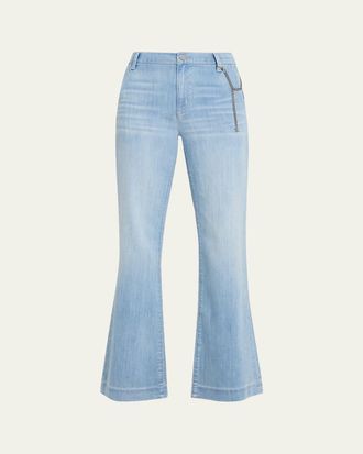 Kobi Halperin Keren Flare-Leg Denim Pants