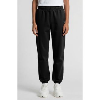 Dalix Butterfly Midweight Relaxed Fleece Track Pants in Black at Nordstrom, Size Xx-Large