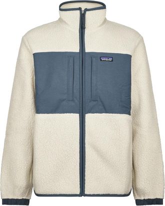 Patagonia Retro Pile Patch Jkt - Heren - Fleece jassen - Beige - L - Polyester - Fitness