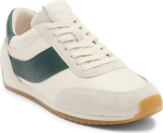 Vince Ocean Sneaker in Horchata/white/evergreen at Nordstrom Rack, Size 11.5